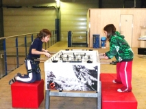 Klettertraining im Magnet 08.12.2009
